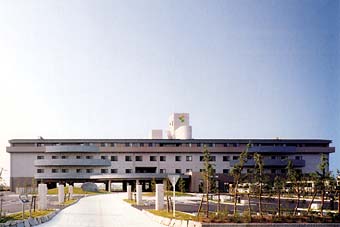 愛知県岡崎市の特別養護老人ホームなのはな苑の外観